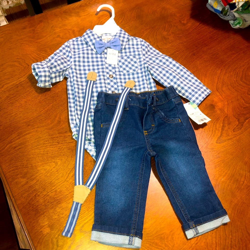 NEW Baby boy outfit 6-9M